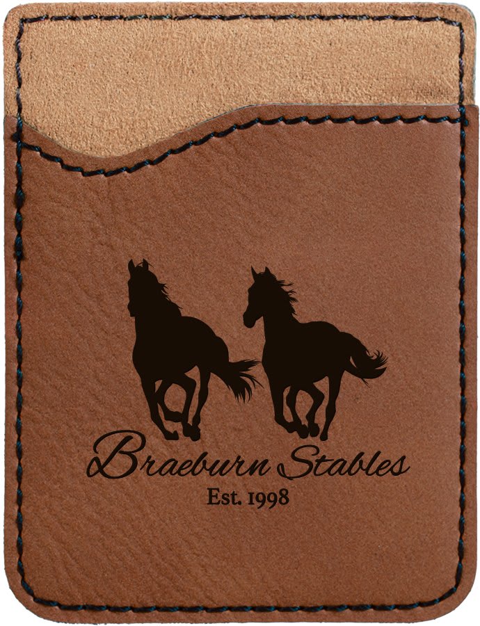 Leatherette Phone Wallet