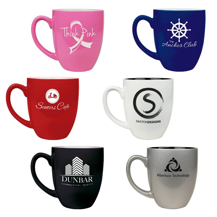 16 oz. Ceramic Bistro Coffee Cup