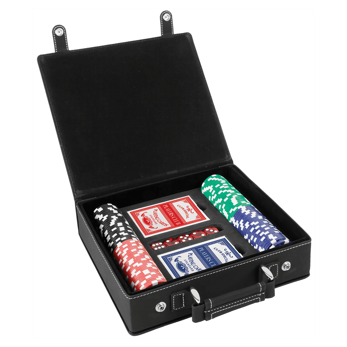 Leatherette 100 Chip Poker Gift Set