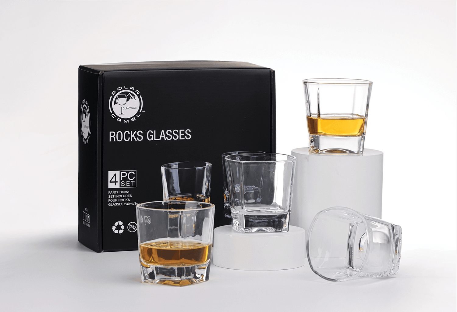 Rocks & Shot Glasses