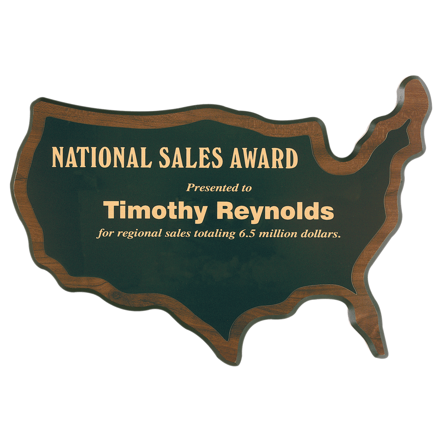 State-Shaped Plaques