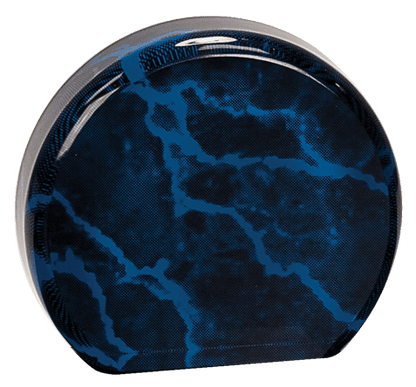 Blue Marble Acrylic Circle