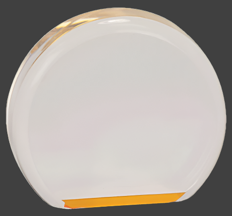 Gold Acrylic Circle