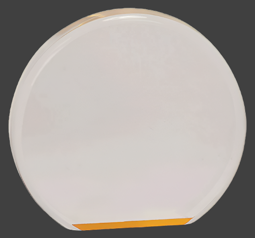 Gold Acrylic Circle
