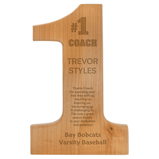 Alder #1 Plaque