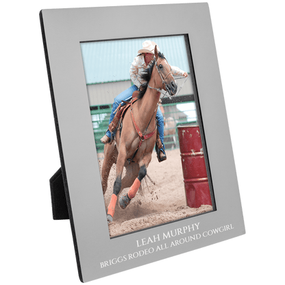 Gray Aluminum Photo Frame