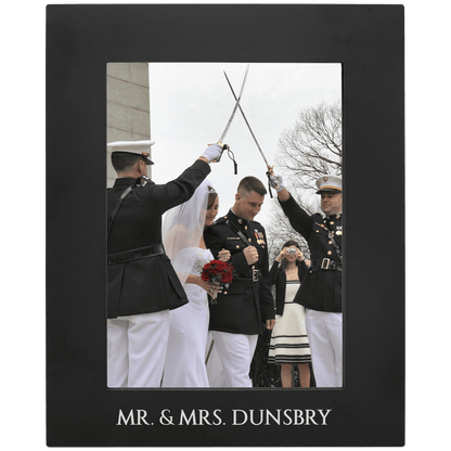 Black Aluminum Photo Frame