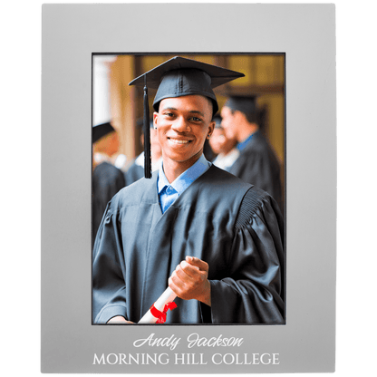 Gray Aluminum Photo Frame