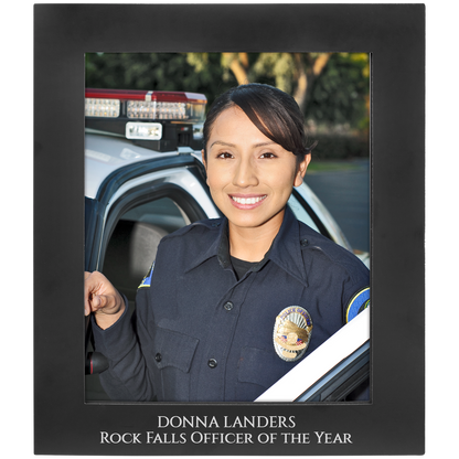 Black Aluminum Photo Frame