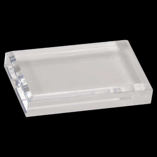 Clear Acrylic Paperweight