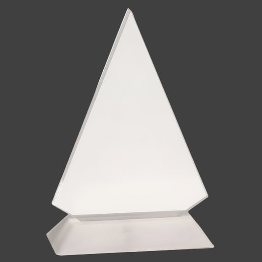 Clear Triangle Pop-In Acrylic (Base not included)