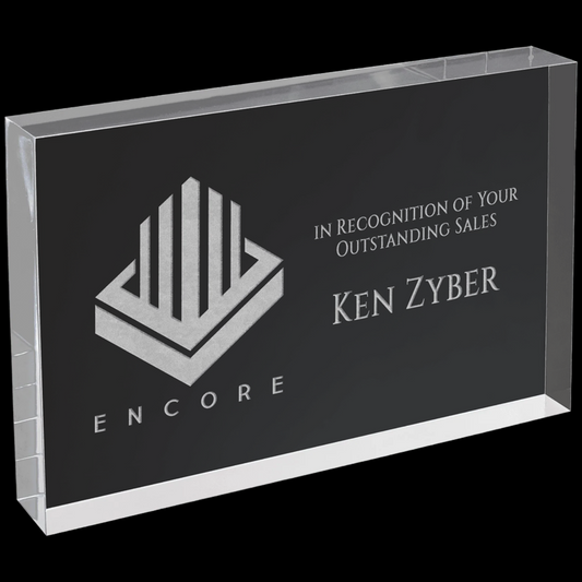 Clear Rectangle Square Cut Acrylic