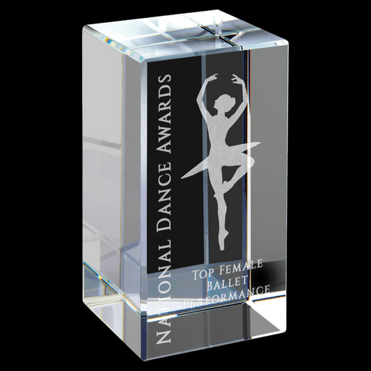 Clear Crystal Block