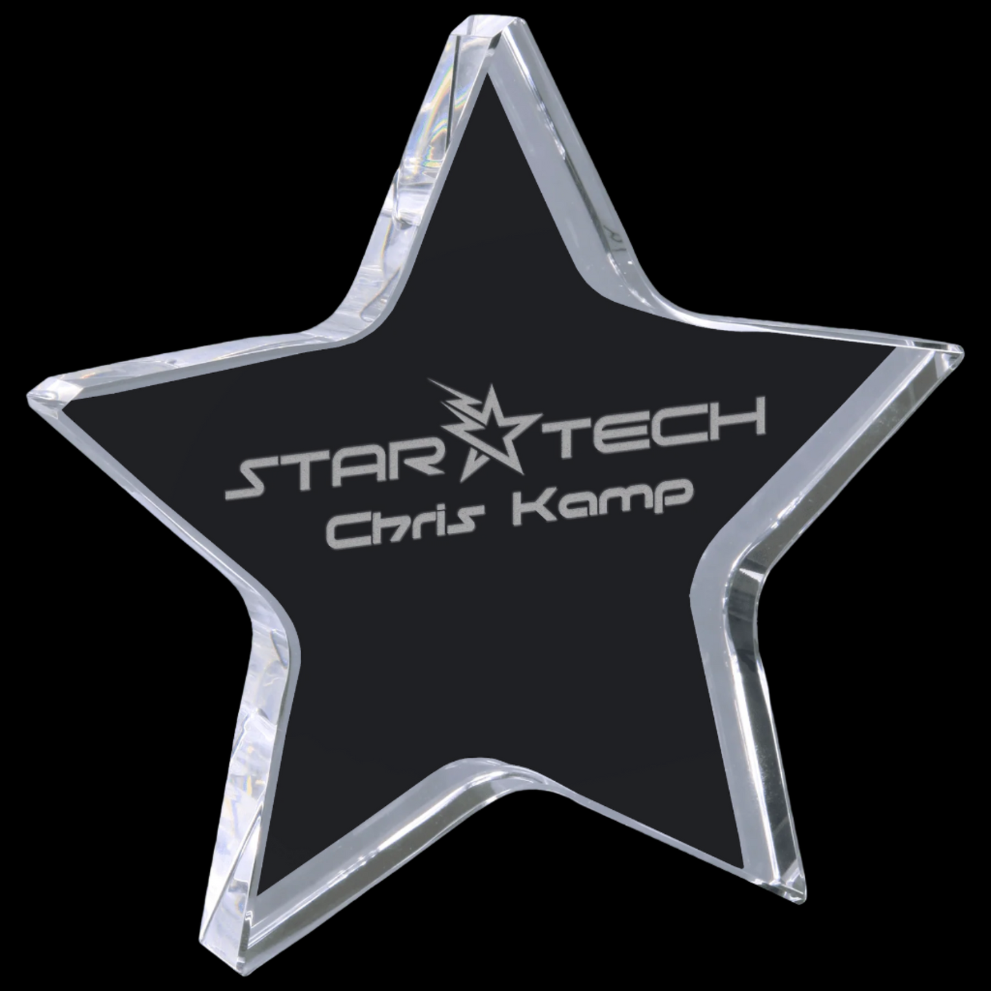 5" x 5" Crystal Star