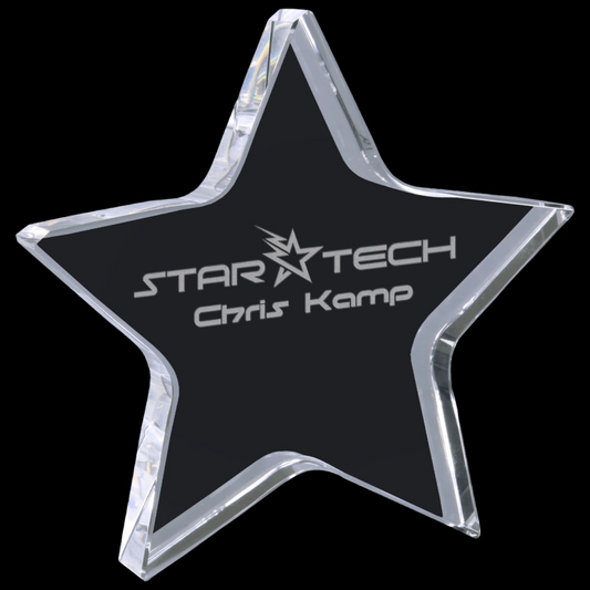 5" x 5" Crystal Star