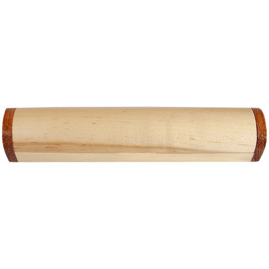 Maple Two Tone Single Pen Case 6 7/8" x 1 3/16" (Case only, pen not included)
