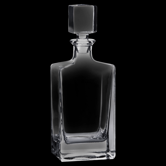 810mL Rectangle Glass Decanter with Gift Box