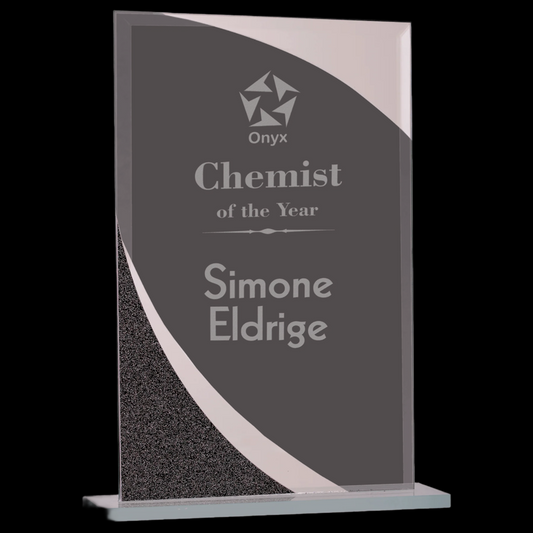 Rectangle Designer Glass Award