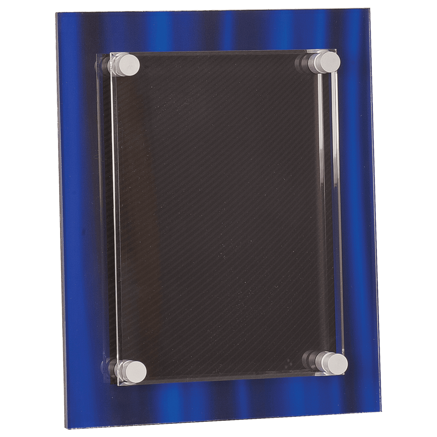Blue Velvet Stand-Off Acrylic Plaque
