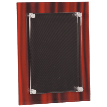 Red Velvet Stand-Off Acrylic Plaque