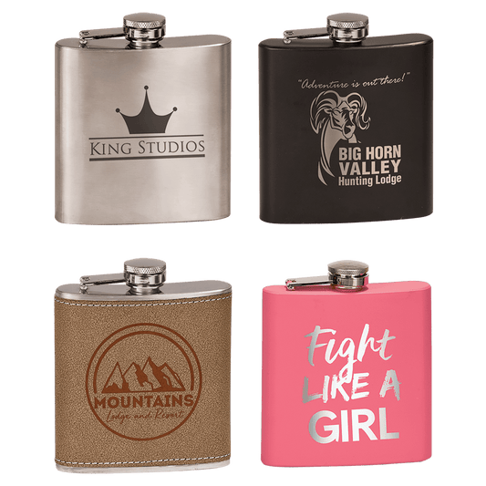 6 oz. Flask Sample Set