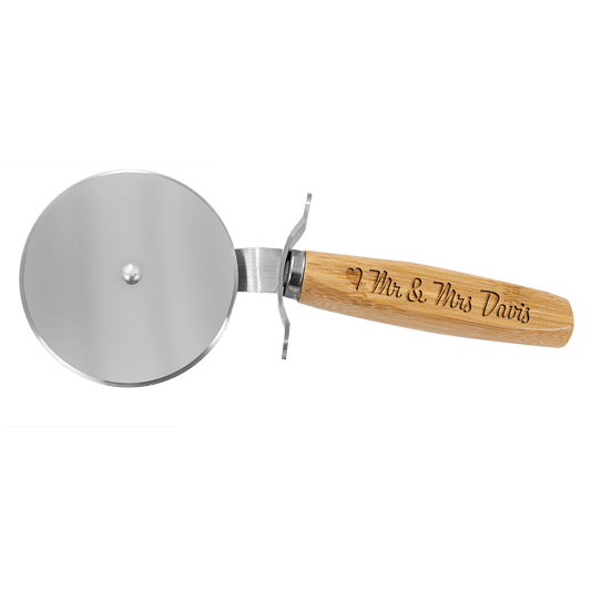 Bamboo Pizza Cutter 9.25"