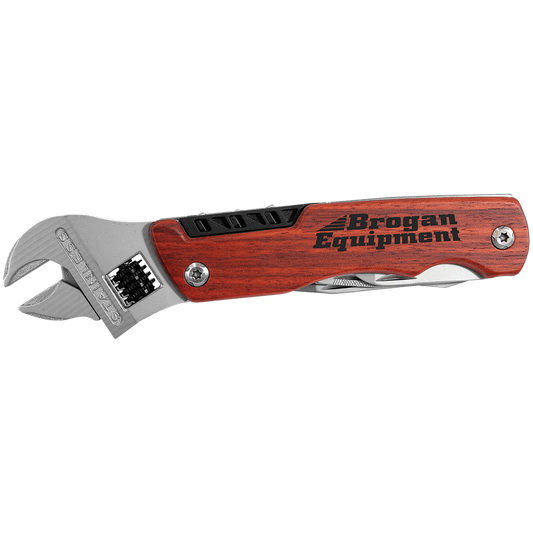 6.5" Wrench Multi-Tool with Wood Handle/Bag