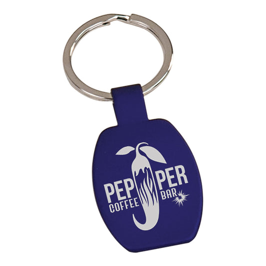 Rounded Rectangle Keychain 1.625"