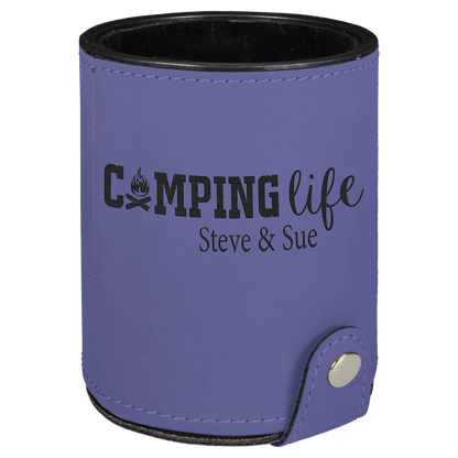 Leatherette Dice Cup with 5 Dice