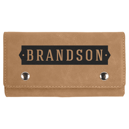 Leatherette Card & Dice Set