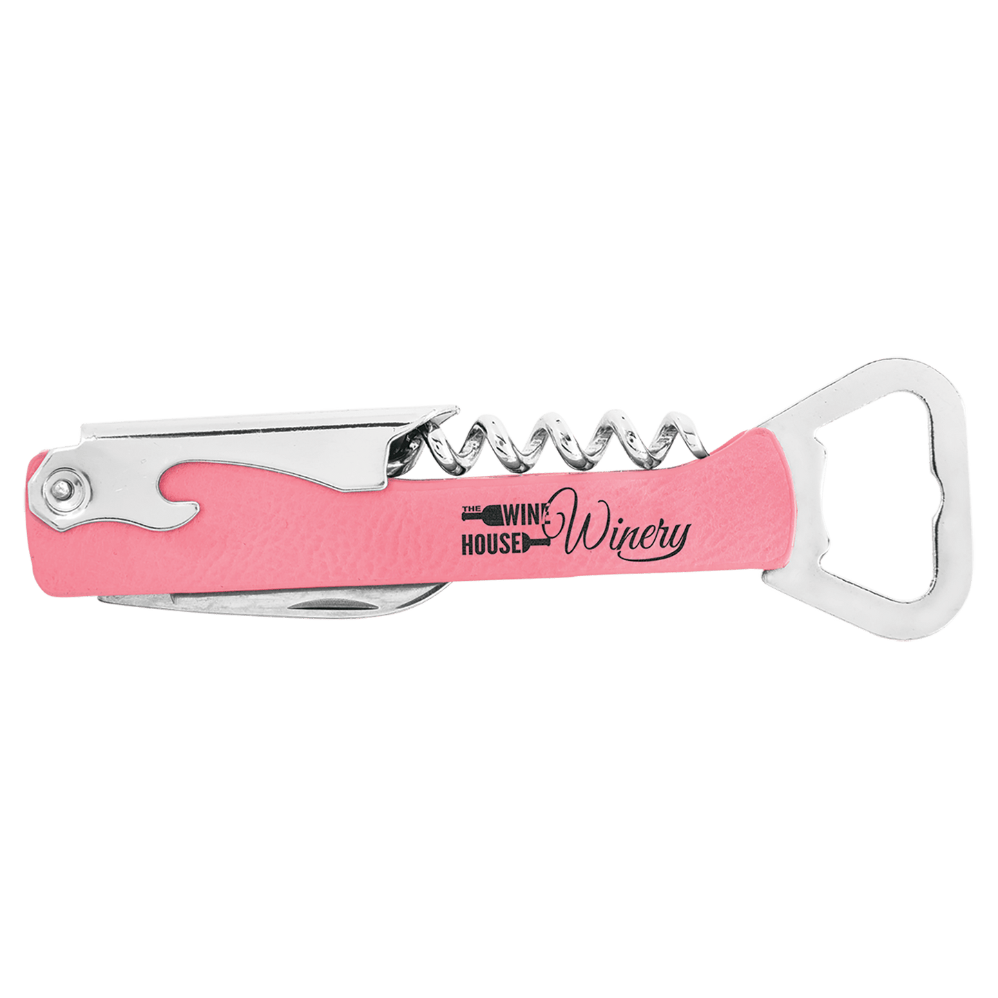 Leatherette Wine Bottle Opener