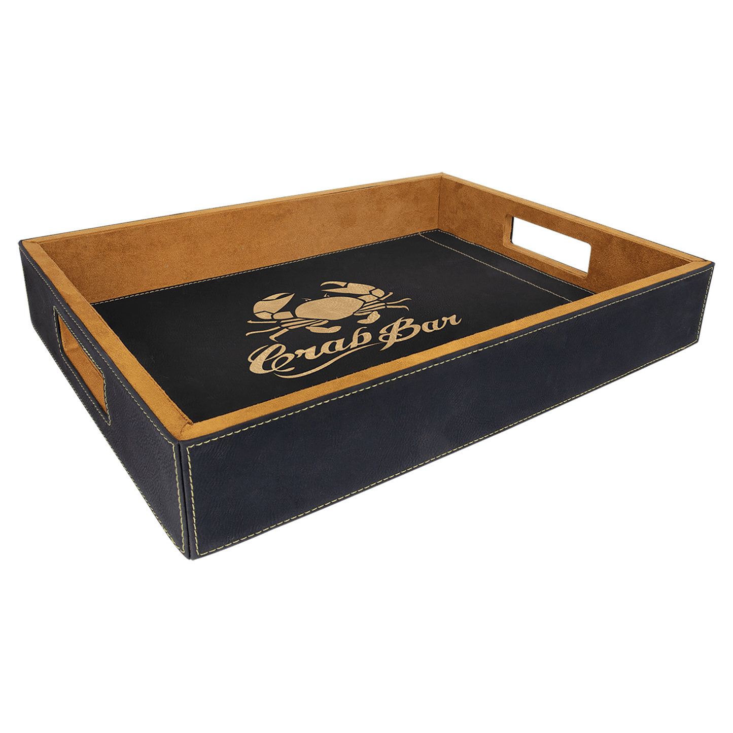 Leatherette Serving Tray 16" x 12"