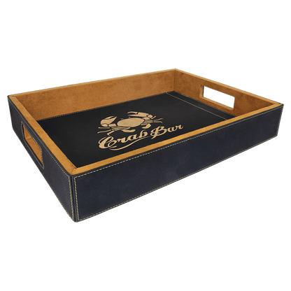 Leatherette Serving Tray 16" x 12"