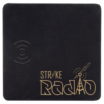 Leatherette Phone Charging Mat 8" x 8"