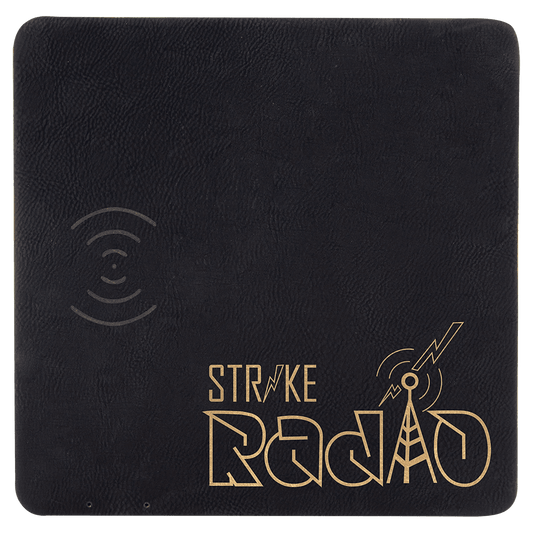 Leatherette Phone Charging Mat 8" x 8"