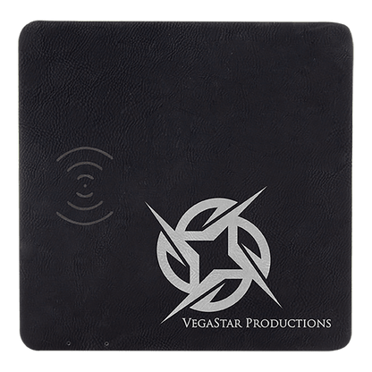 Leatherette Phone Charging Mat 8" x 8"