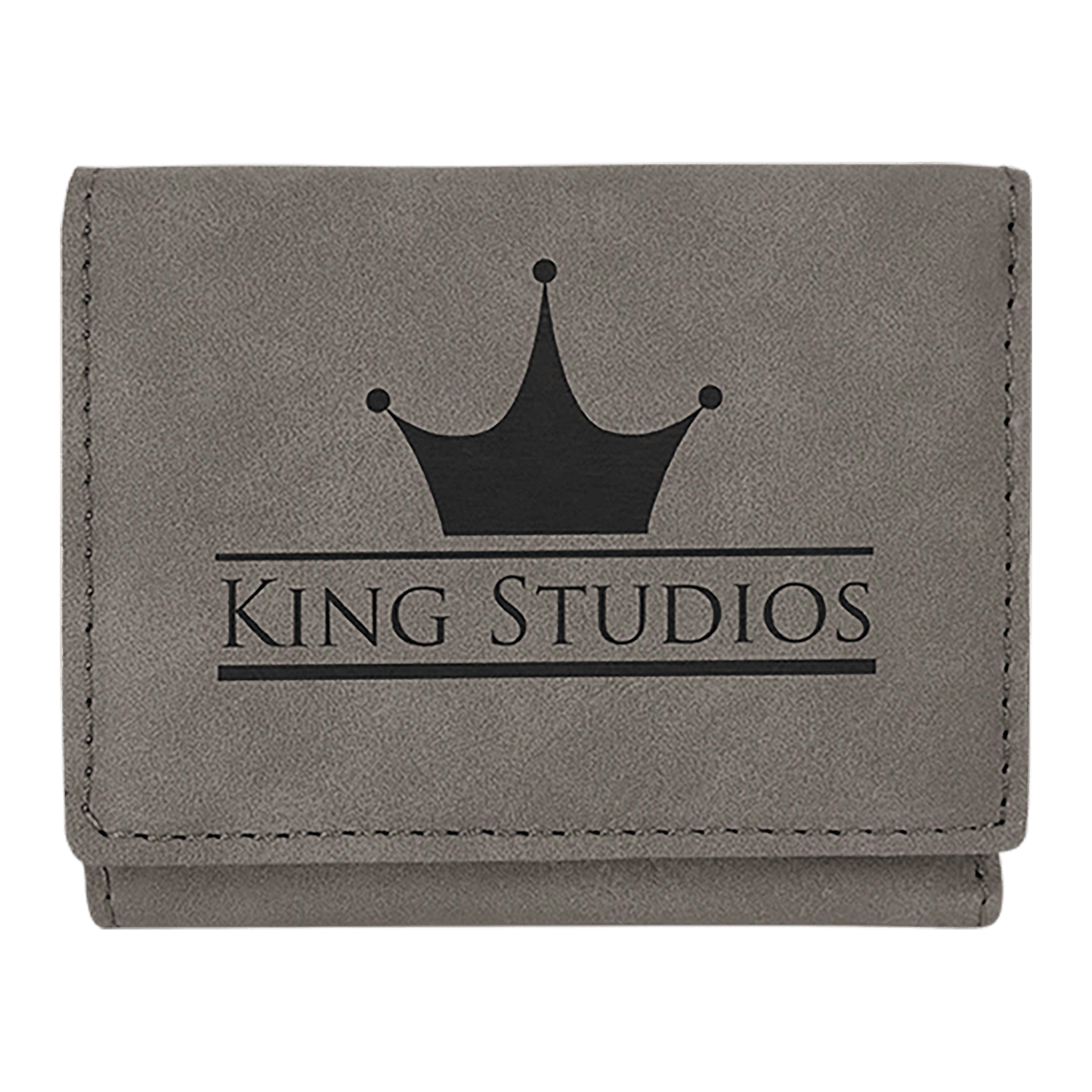 Leatherette Tri-Fold Wallet