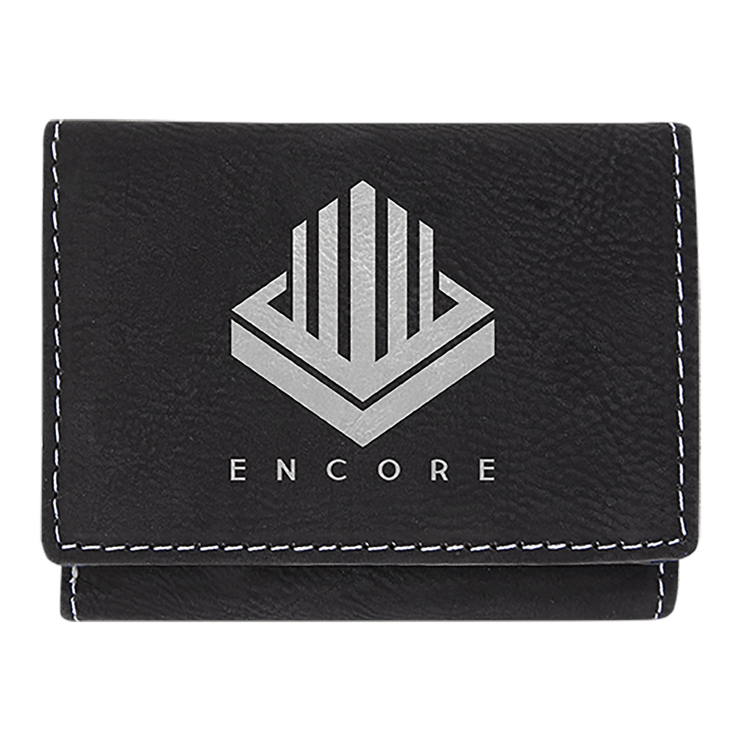 Leatherette Tri-Fold Wallet