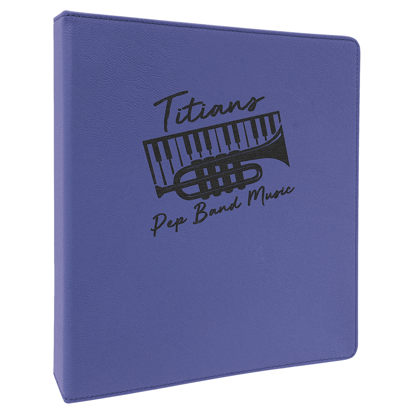 Leatherette 1" 3-Ring Binder with Slant D Rings