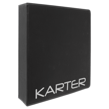 Leatherette 2" 3-Ring Binder with Slant D Rings