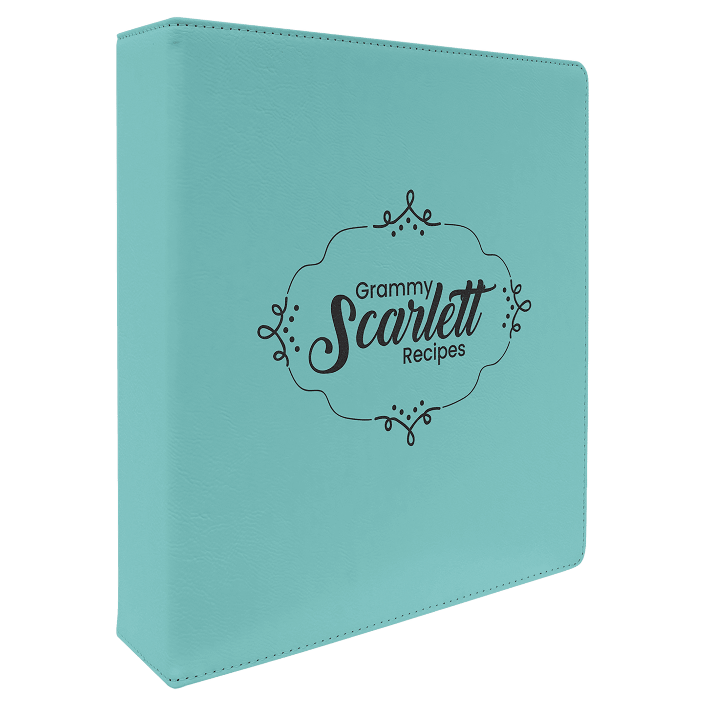 Leatherette 2" 3-Ring Binder with Slant D Rings