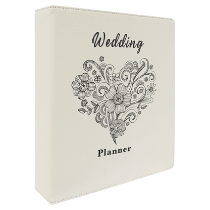 Leatherette 2" 3-Ring Binder with Slant D Rings