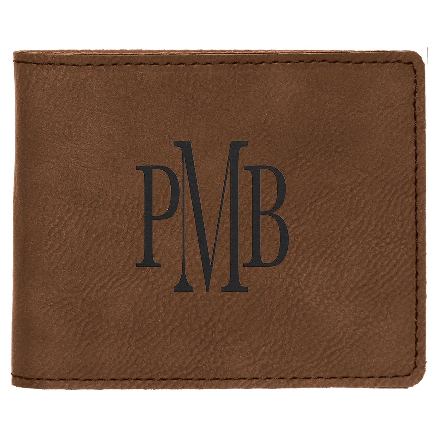 Leatherette Bi-Fold Wallet