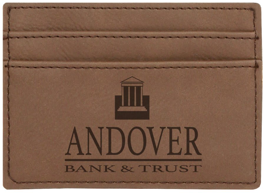 Leatherette Wallet Clip