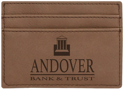 Leatherette Wallet Clip