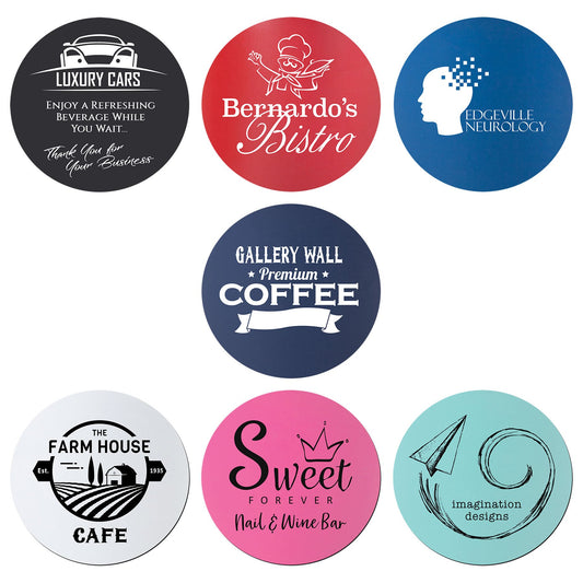 3.75" Round Silicone Coaster