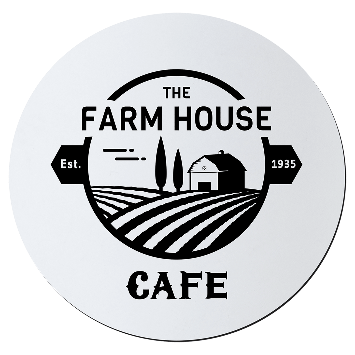 3.75" Round Silicone Coaster