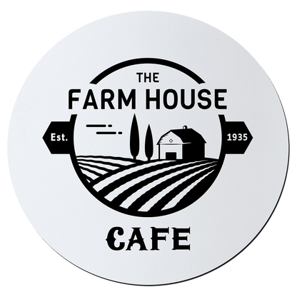 3.75" Round Silicone Coaster