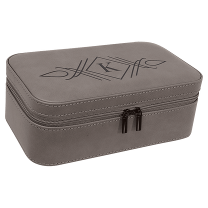 Leatherette Jewelry Box 7.5" x 4.5"