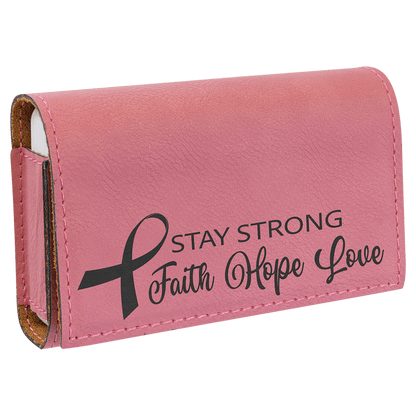 Leatherette Pill Box 4.75" x 3.125"